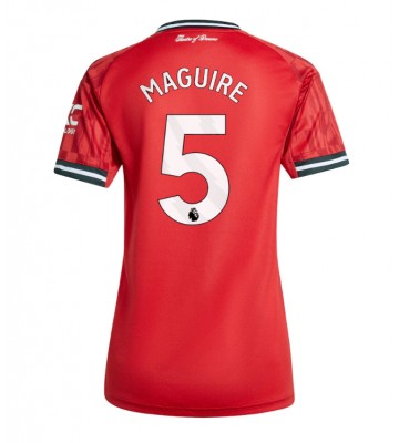 Manchester United Harry Maguire #5 Hemmatröja Dam 2025-26 Kortärmad